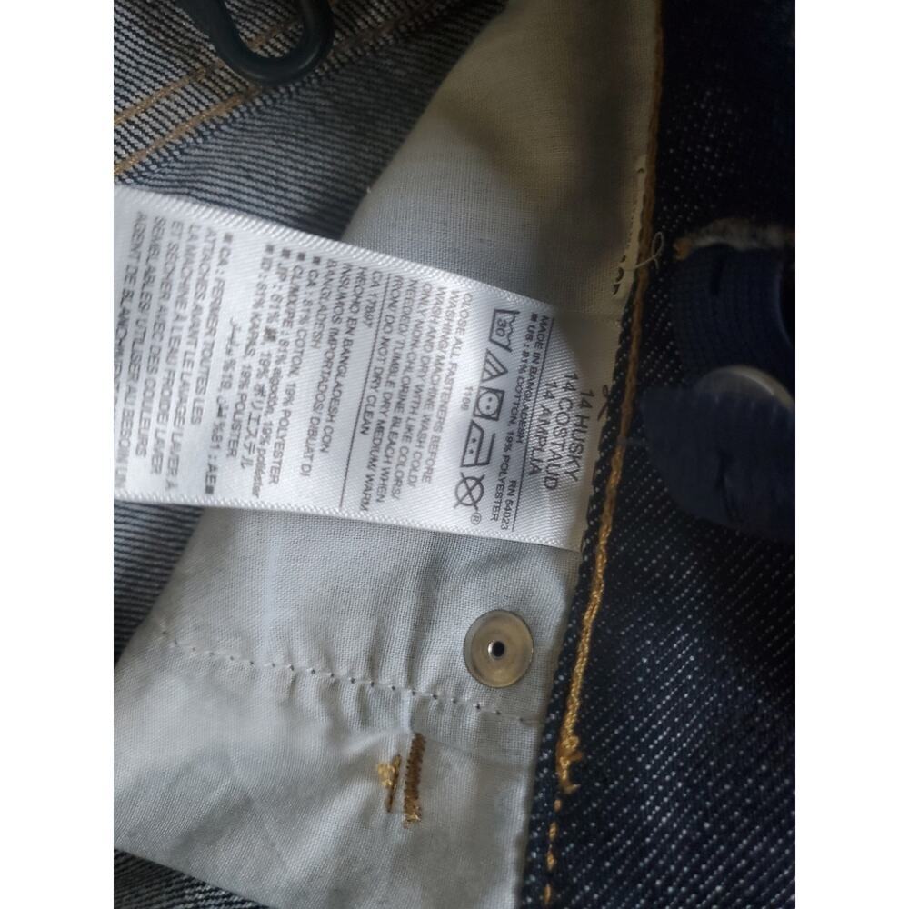 Old Navy Loose Boot-Cut Husky Women's Denim Jeans Size 14 straight Thigh - Picture 14 of 16